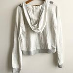 Hem & Thread ⭐️  v-neck cropped hoodie size large Photo 3