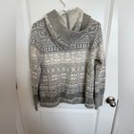 Eddie Bauer NWT  Lambswool Hooded Sweater Medium Photo 2