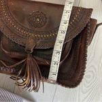Patricia Nash  Beaumont Flap Brown Crossbody Vintage Distressed Leather *READ Photo 2