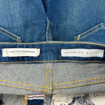 Anthropologie NWT Pilcro By  Mid Rise Slim Denim Shorts Dark Wash Blue Size 27 Photo 4