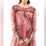 ARATTA NWT Embroidered embellished sleeve long sleeve shirt dress Photo 6