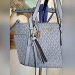 Michael Kors Women's Sullivan Small Top-Zip Tote Bag - Pale Blue Photo 1