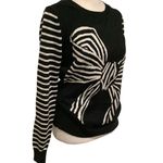Banana Republic  Black and White Bow Sweater. Excellent Condition. WORN ONCE Photo 1