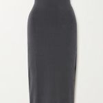 SKIMS New Vintage Scoop Neck Long Dress - Ash Size S NWT Photo 3