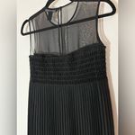 French Connection Black Sheer Top Mini Dress Photo 7