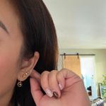 Madewell  Stone Inlay Coin Earrings Photo 3