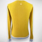 JOULES KNITWEAR Women's Charming Miranda Bee Jumper Sweater Size 4 | EUC Yellow Photo 3
