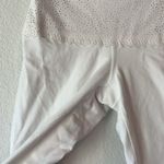 Lululemon  size 4 white cropped leggings Photo 2