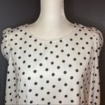 Valencia and Vine Polka Dot Blouse White Photo 6