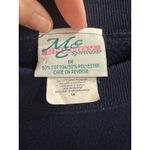 Vintage America Pullover Sweatshirt Womens 1X Long Sleeve MC Sportswear Grandma Blue Photo 2