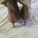 Anthropologie ZIGI SOHO JEENIE POINTED TOE 100% SUPER SOFT SUEDE MID CALF SLOUCH BOOT Photo 4