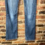 Underground Soul Faded Dark Wash Blue Denim Bootcut Jeans Junior's Size 1 Photo 2