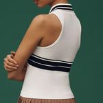 Anthropologie NWT Maeve Ribbed Polo Tank Top Photo 3