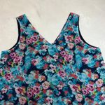 Romeo + Juliet Couture Romeo & Juliet Sleeveless V-Neck Flowy Floral Blouse Size S Bloomcore Summer Photo 5