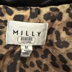 Milly  Black Faux Leather Puffer Jacket Photo 10