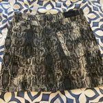 ZARA Snakeskin Mini Skirt Photo 1