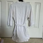 Croft & Barrow Waffle Texture Robe White Women’s Medium Photo 5