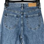 PacSun SZ 25 Stretch Icon Flare Jeans Hi-Rise Zip-Fly Pockets Medium Wash Blue Photo 3