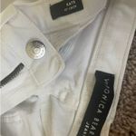 Veronica Beard  Jeans White denim Kate 10’ Crop size 25  Photo 7
