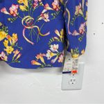 Vintage Herman Geist Blue Floral Print Blazer & Maxi Dress 2 Piece Matching Set Size 8 Photo 8