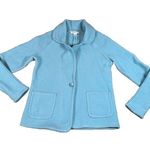 Pendleton Women's Pendelton Lambs Wool Blue Jacket Blazer Long Sleeve Size M Photo 1