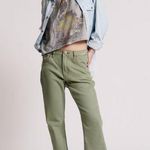 One Teaspoon NWOT Charlie High Waist Flared Denim Jeans - Super Khaki Sz 25 Photo 0