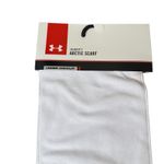 Under Armour  Womens Arctic Scarf White Turquoise Micro-fleece Warm Cozy Winter Photo 2