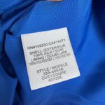 Joie  100% Silk Blazer Size Medium Blue Jacket Cropped Lightweight Luxury Office Photo 4