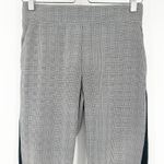 Athleta  Womens Preppy Casual Brooklyn Ankle Plaid Houndstooth‎ Pull On Pants 0 Photo 2