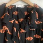 RHODE Nessa Top In Ikat Clip Jacquard In Multi Black Size XS Photo 6