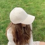 Hair By Pen X Best Beanies Ribbed Cap Cream Adjustable OS NWOT Photo 1