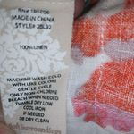 Soft Surroundings  S Linen Hoodie Mini Dress Photo 11