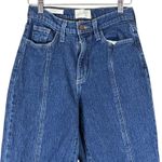 Universal Threads Universal Thread Jeans Womens 00 Dark Wash Vintage Straight High Rise 90s Retro Photo 1