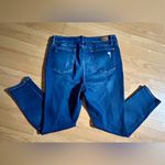 Judy Blue NWOT plus ladies  distressed dark wash denim skinny boyfriend fit 15/32 Photo 7