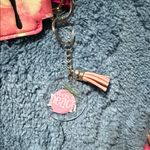 Handmade Floral Leopard Print With Pink Marbled KeyChain Set & Accessories Photo 6