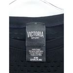 Victoria Sport Black Seamless Cutout Mesh Crop Top M Sporty Athleisure Y2K Gym Photo 3