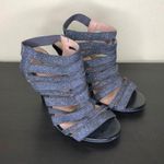 Torrid Shoes Silver Shimmer 4" Heels, 9W Photo 3