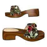 Jessica Simpson NIB Resima Sandal in Tropical Multi Lily of Jungle Matte - 7.5 Photo 2