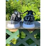 Nautica  Kappil ￼Knit Sneakers Sz 8.5 Black/White/ Gray Photo 2