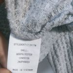 MELLODAY  Nordstrom Cozy Waffle Knit Sweater Size L Photo 5