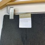 Chico's Fabulously Slimming Ponte Slim ankle Cropped pants Black Shimmer 00 2 new Photo 10