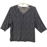 Tahari ‎ Polka Dot Blouse Black 3X Photo 0
