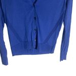 Banana Republic ‎ Women's Size Small Blue Soft Cotton Button Cardigan Sweater Photo 2
