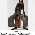 Free People  Marley Plaid Jumpsuit new with tags size Xs but fits generou… Photo 4
