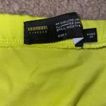 Finesse Neon Lime/yellow Mini Skirt Yellow Size M Photo 2