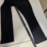 American Giant Pants Womens 4 Black No BS Kick Flare Crop Pull On Ponte Knit Photo 11