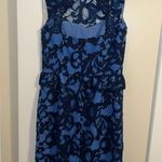Lilly Pulitzer Kiri Blue Lace Peplum Mini Dress Photo 3
