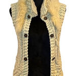 Papaya  vest Cardigan rabbit fur Photo 0