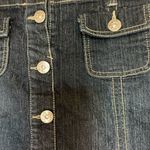 Baccini  Dark wash denim skirt size 8 Photo 5