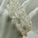 White flower beaded bracelet Photo 4
